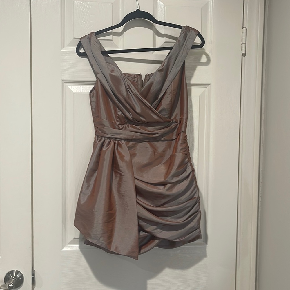 Off Shoulder Mini Dress
